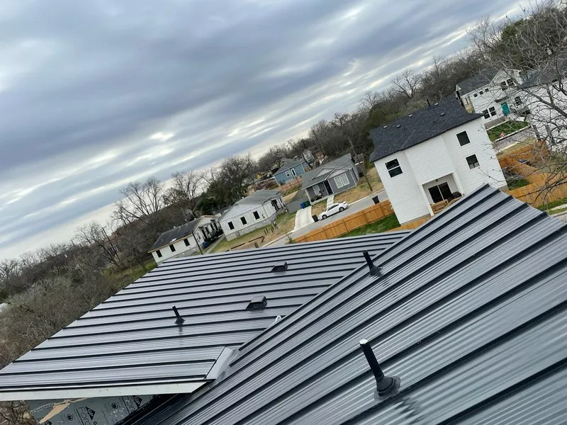 Standing seam metal roof panels with vents for Skylight Repair in South Holland